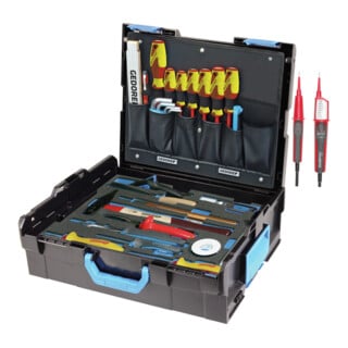 Gedore Elektriker-Werkzeugkoffer L-BOXX 136 – 36-teiliges Profi-Set 1100-02