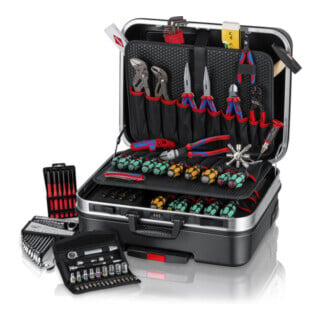 KNIPEX 00 21 06 M Werkzeugkoffer "BIG Basic Move" Mechanik, 90-teilig, 515 mm