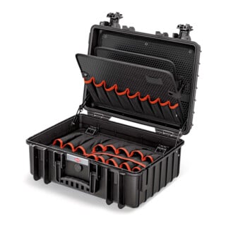 KNIPEX Werkzeugkoffer "Robust23" 00 21 35 LE leer, 370 mm